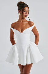 Marla Mini Dress - Ivory